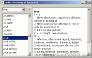 Inetio: Dictionary of Synonyms screenshot